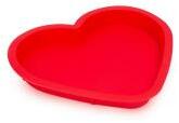 Family szilikon szív alakú sütőforma, piros (57521)
