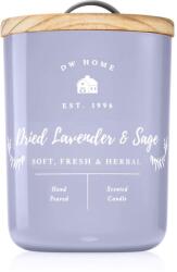 DW HOME Farmhouse Dried Lavender & Sage lumânare parfumată 108 g