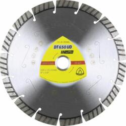 Klingspor DT 650 UD Supra disc diamantat de debitare pentru polizoare unghiulare pentru Beton uzat, armat, Beton, Materiale de santier, Cotilet, Klingspor (334061)