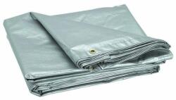 DSH Prelata impermeabila cu inele 150 g/mp, 10x15 m, argintiu, DSH 103971 (DSH103971)