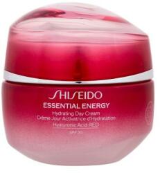 Shiseido Essential Energy Hydrating Day Cream SPF20 hidratáló nappali arckrém fényvédelemmel 50 ml nőknek
