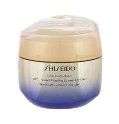 Shiseido Vital Perfection Uplifting and Firming Cream Enriched öregedésgátló lifting krém száraz bőrre 75 ml nőknek