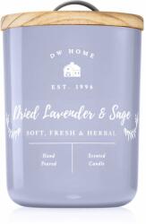 DW HOME Farmhouse Dried Lavender & Sage illatgyertya 108 g