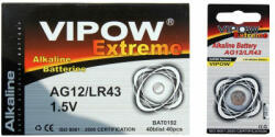 VIPOW Baterie vipow extreme ag12 1 buc/blister (BAT0192) Baterii de unica folosinta