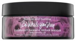 Bumble and bumble BB While You Sleep Overnight Damage Repair Masque mască hidratantă de noapte pentru păr foarte uscat si deteriorat 190 ml