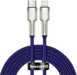 Baseus Cablu USB-C din seria Baseus Cafule pentru Lightning, 20W, 2m (violet) (029922)