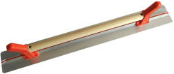Mondelin Rigle de tencuire cu laturi netede şi maner de lemn + PVC 1200×100 (226820) - sculemeseriase