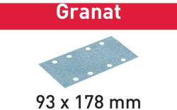 Festool Foaie abraziva STF 93X178 P180 GR/100 Granat (498938) - sculemeseriase