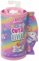 Mattel Papusa Chelsea, Barbie, Cutie Reveal, Mielusel, 6 surprize, HKR18 Papusa Barbie