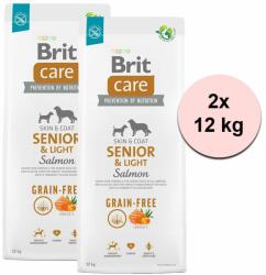 Brit Brit Care Dog Grain-free Senior & Light 2 x 12 kg