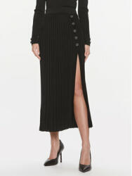 Guess Fustă plisată Shopie Pleated Skirt W4RD99 Z3D60 Negru Regular Fit