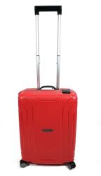 Touareg MATRIX csatos négykerekű piros kis bőrönd BD28-piros S - taskaweb