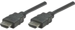 Manhattan HDMI Csatlakozókábel HDMI-A dugó, HDMI-A dugó 7.50 m Fekete 353274 4K UHD HDMI kábel