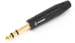 Thunder Germany JCK-512 6, 3 mm Jack papa, aranyozott, Sztereó - mkaudio