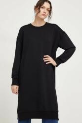 ANSWEAR rochie culoarea negru, mini, oversize BMYX-BLD014_99X