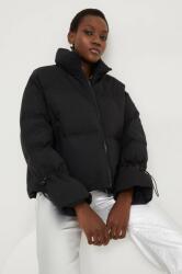 Answear Lab geaca femei, culoarea negru, de iarna, oversize BMYX-KUD098_99X