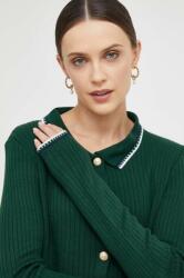 Answear Lab cardigan femei, culoarea verde, light BMYX-SWD0DN_77X