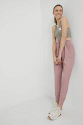 Eivy pantaloni femei, culoarea roz, neted 9BY8-SPD13K_39X