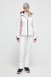 Peak Performance pantaloni de schi High Stretch culoarea alb 9BYX-SPD139_00X