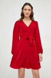 ANSWEAR rochie culoarea rosu, mini, evazati BMYX-SUD0GD_33X