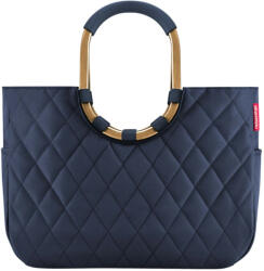 Reisenthel loopshopper L kék steppelt-arany női bevásárló táska (OR4111)