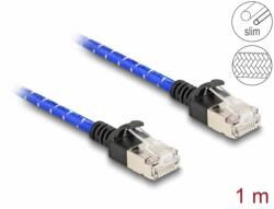 Delock Cablu de retea RJ45 Cat. 6A FTP Slim brodat 1m, Delock 80377 (80377)