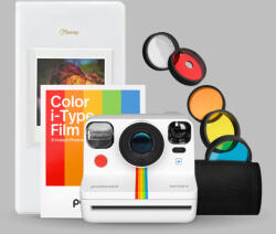 Polaroid Now+ GEN 2 csomag - Fehér (GÉP + FILM + ALBUM)