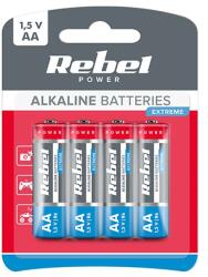 Rebel Baterie Superalcalina Extreme R6 Blister 4buc (bat0097b) Baterii de unica folosinta