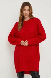 ANSWEAR ruha piros, mini, oversize - piros S