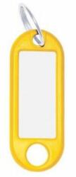  Kulcsjelölő címke beírós sárga (MEN-OR-52463)