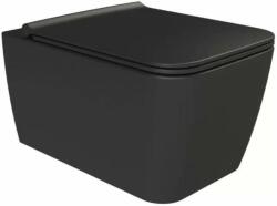 CeraStyle HERA fali rimless WC Matt Fekete