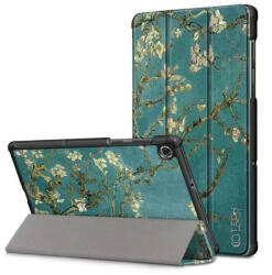 Tech-Protect Smartcase "Sakura" Lenovo Tab M10 Plus 10.3 TB-X606 oldalra nyíló smart tok, mintás