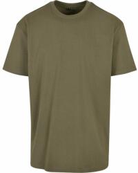Build Your Brand Tricou pentru bărbați Heavy Oversize Tee - Măslin | 4XL (BY102-1000324899)