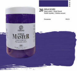FERRARIO Master akrilfesték, 1000 ml - 20, deep violet