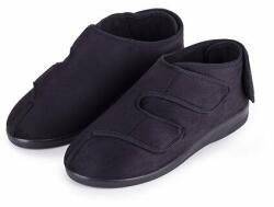 Vlnka Pantofi ortopedici deschiși cu închidere largă - Negru mărimi încălțăminte adulți 46 (15-000402-12-46)