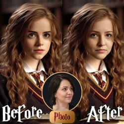  Imaginea din fotografia Hermione Granger - Genius Student (XOBFOTO-HP2)