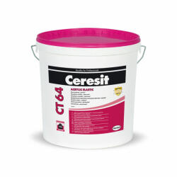 Ceresit (Henkel) Ceresit CT 64 - Tencuiala decorativa acrilica cu aspect de praf de scoarta de copac, granulatie 2mm (Ceresit-CT-64)