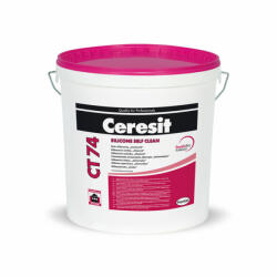 Ceresit (Henkel) Ceresit CT 74 - Tencuiala decorativa silicata cu aspect de praf de praf de praf de piatra (Granulatie: 1, 5 mm) (Ceresit-CT-74-1.5)