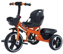  Tricicleta cu pedale pentru copii intre 2 ani si 6 ani, portocalie bici85233 (BICI85233)