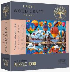 Trefl - Puzzle Baloane colorate din lemn - 1 000 piese