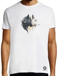 Magnolion Fekete fehér farkasok v1 póló