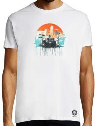 Magnolion Festett dobszett v6 póló