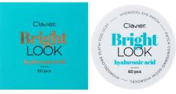 Clavier Patch-uri de hidrogel pentru ochi cu acid hialuronic - Clavier Bright Look Hyaluronic Acid Hydrogel Eye Patch 60 buc Masca de fata