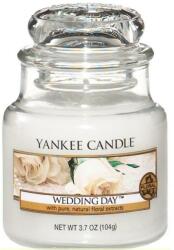 Yankee Candle Lumânare parfumată într-un borcan Ziua nunții - Yankee Candle Wedding Day 104 g