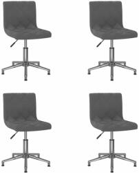 vidaXL 4 buc gri închis 3086461