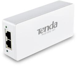 TENDA POE Injector POE30G-AT; Gigabit, Compatible with IEEE802.3 , IEEE802.3u, IEEE802.3ab, IEEE802.3af, IEEE802.3atStandard, CSMA/CD, TCP/IP; Transmission range up to 100M; 1* data and power output po (POE