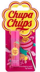 Chupa Chups Lip Balm Strawberry Swirl epres ajakbalzsam 4 g
