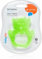 BabyOno Be Active Gel Teether jucărie pentru dentiție Green Bear 1 buc
