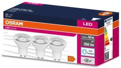OSRAM KÉSZLET 3x LED Izzó PAR16 GU10/4, 5W/230V 6500K 36° - Osram 4058075497504 (P225550)