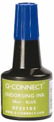 Q-CONNECT Bélyegzõfesték 30 ml Q-Connect kék (4150301) - tonerpiac